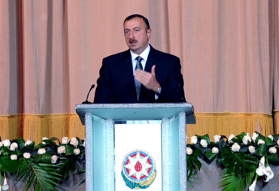 AZƏRBAYCAN PREZİDENTİ İLHAM ƏLİYEVİN NİTQİ