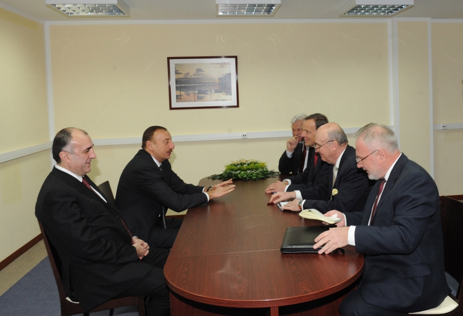 Azərbaycan Prezidenti İlham Əliyev ATƏT-in Minsk qrupunun həmsədrlərini və ATƏT-in hazırkı sədrinin xüsusi nümayəndəsini qəbul etmişdir