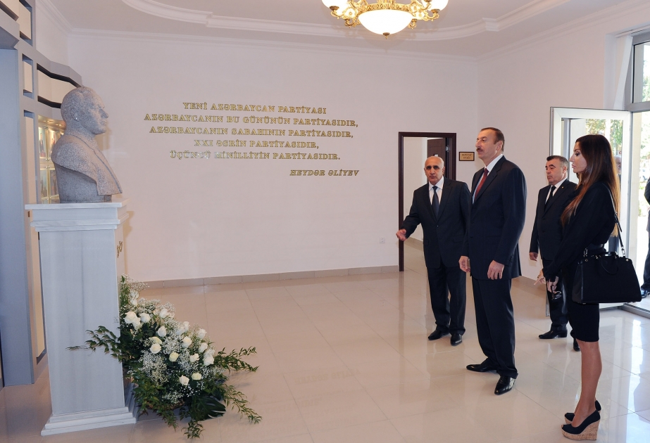 Yeni Azərbaycan Partiyası Mingəçevir şəhər təşkilatının yeni inzibati binası istifadəyə verilmişdir