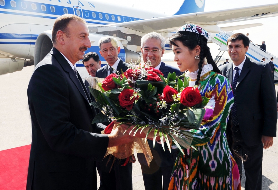 “DAŞKƏND-2” HAVA LİMANINDA QARŞILANMA