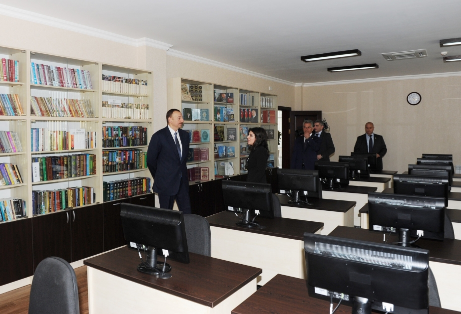 Prezident İlham Əliyev Astarada Heydər Əliyev Mərkəzinin açılışında iştirak etmişdir