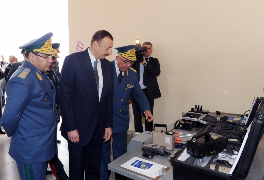 Prezident İlham Əliyev Astara Gömrük İdarəsində yaradılmış şəraitlə tanış olmuşdur