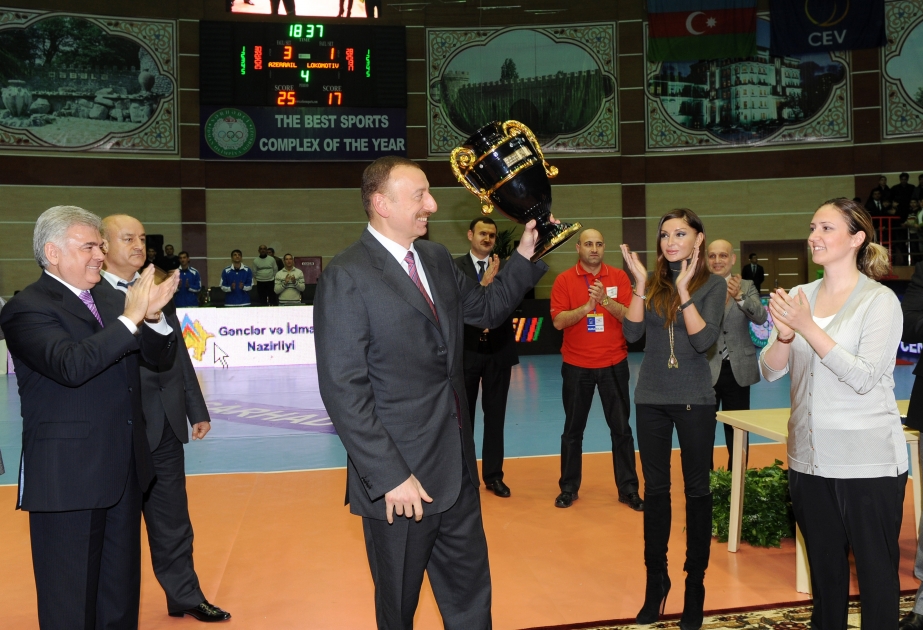 Azərbaycanın “Azərreyl” voleybol klubu Çellenc Kubokunun sahibi olmuşdur Bakıda keçirilən final oyununu Azərbaycan Prezidenti İlham Əliyev və xanımı Mehriban Əliyeva da izləmişlər