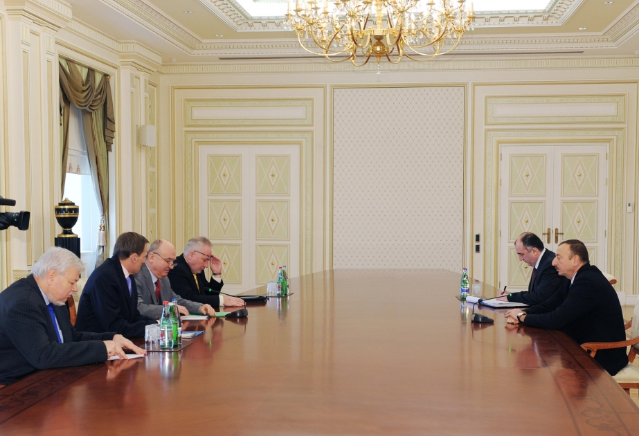 Azərbaycan Prezidenti İlham Əliyev ATƏT-in Minsk qrupunun həmsədrlərini və ATƏT-in fəaliyyətdə olan sədrinin xüsusi nümayəndəsini qəbul etmişdir