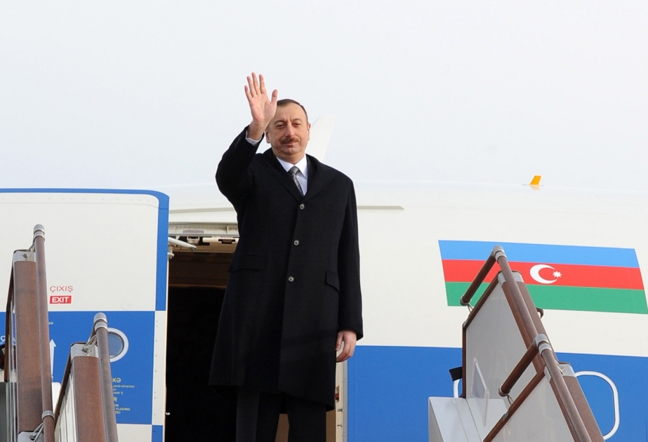 Azərbaycan Prezidenti İlham Əliyevin Rusiya Federasiyasına işgüzar səfəri