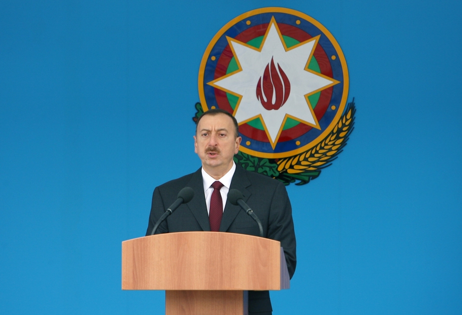 Azərbaycan Prezidenti, Silahlı Qüvvələrin Ali Baş Komandanı İlham Əliyevin çıxışı