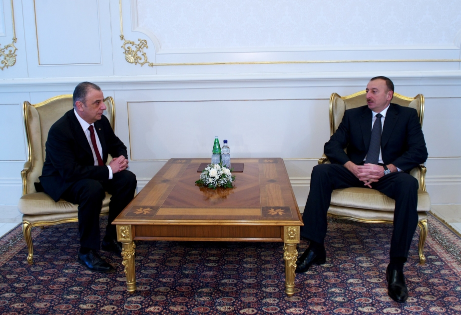 Prezident İlham Əliyev Gürcüstanın Azərbaycanda yeni təyin olunmuş səfirinin etimadnaməsini qəbul etmişdir