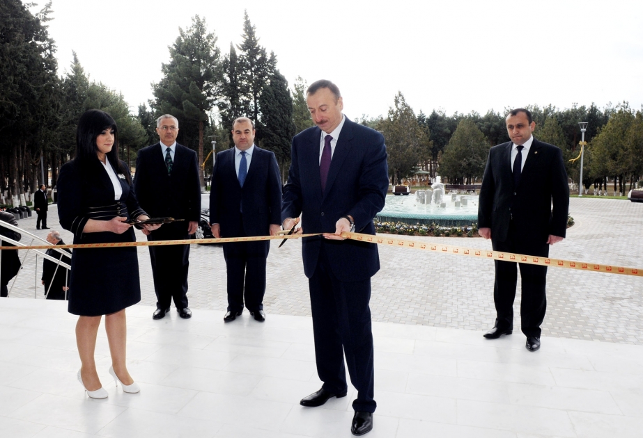 “Chinar Hotel & SPA Naftalan” kompleksinin yenidənqurmadan sonra açılışı olmuşdur