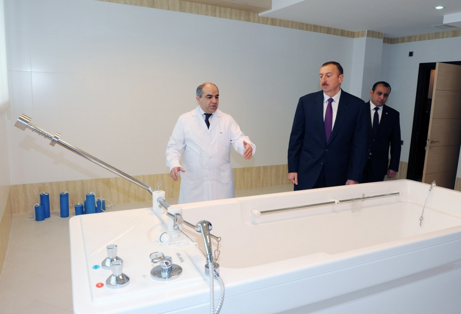 “Qaşaltı” sanatoriyası Naftalanın yeni sağlamlıq ocağıdır