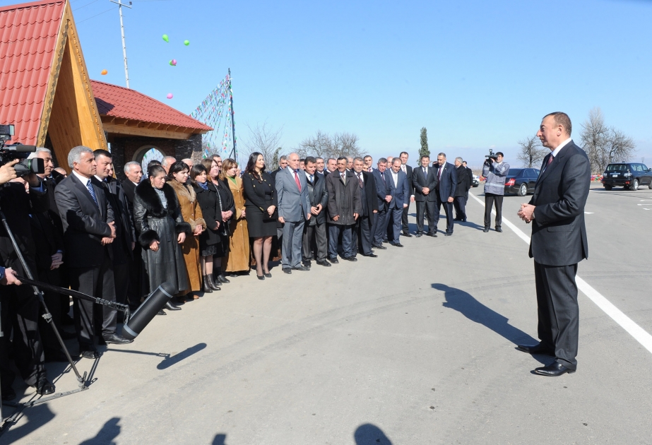Tovuz rayonu ictimaiyyətinin nümayəndələri ilə görüş
