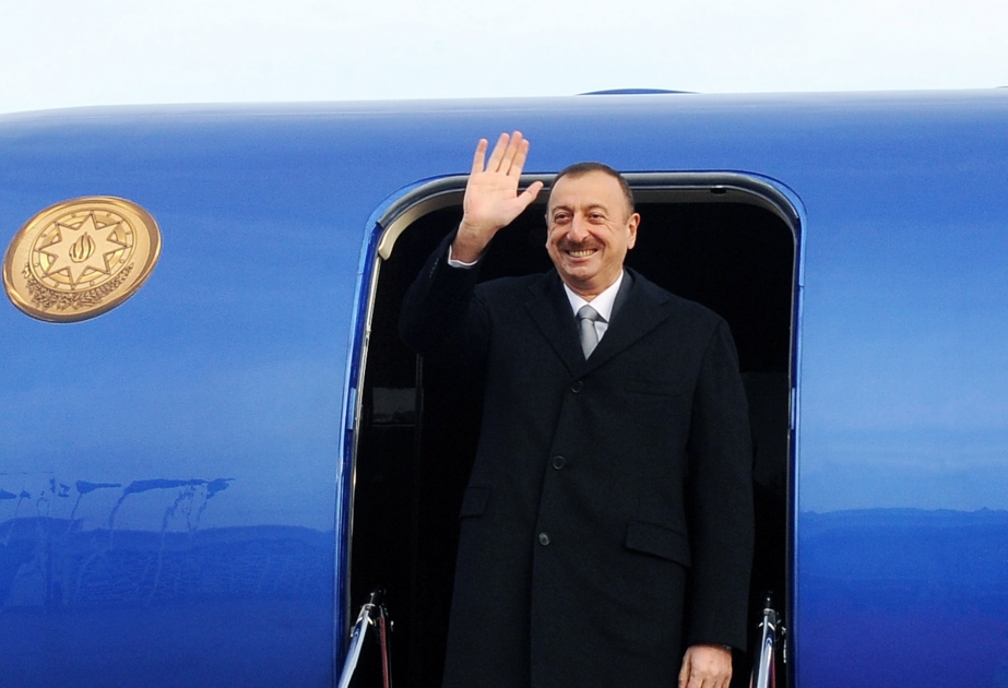 Azərbaycan Prezidenti İlham Əliyevin İsveçrəyə işgüzar səfəri Prezident İlham Əliyev İsveçrəyə işgüzar səfərə yola düşmüşdür