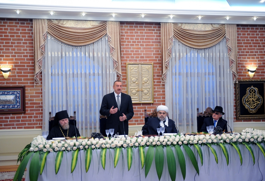 Müqəddəs Ramazan ayı münasibətilə iftar mərasimində Azərbaycan Prezidenti İlham Əliyevin çıxışı