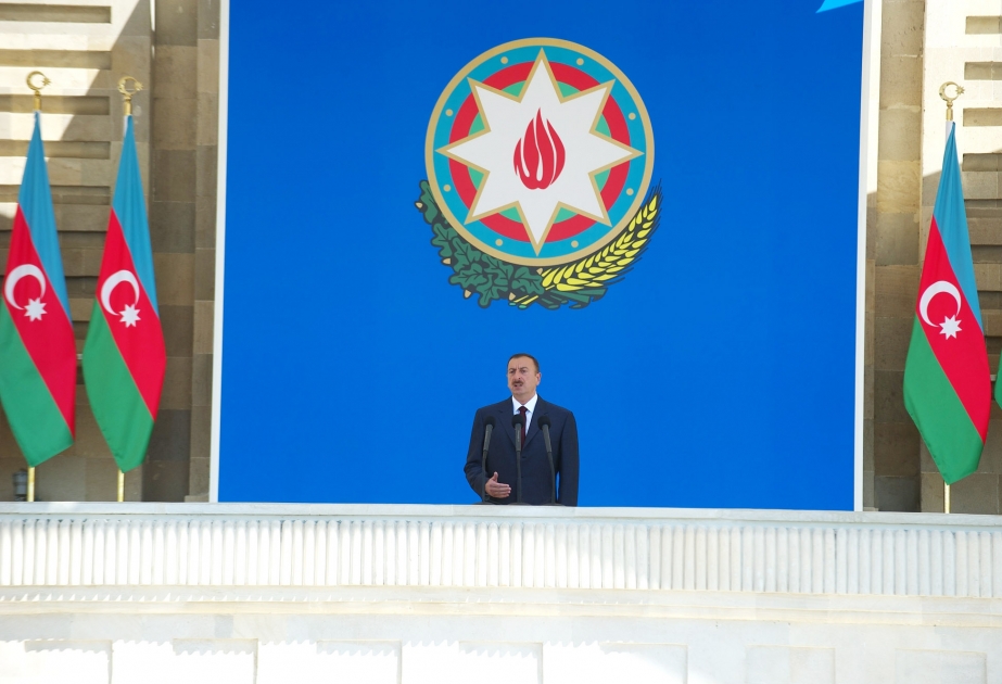 Azərbaycan güclü dövlətdir və onun güclü ordusu vardır Azərbaycan Prezidenti, Ali Baş Komandan İlham Əliyevin Azərbaycanın müstəqilliyinin 20-ci və Silahlı Qüvvələrin 93-cü ildönümləri münasibətilə Bakıda keçirilən təntənəli hərbi paradda nitqi