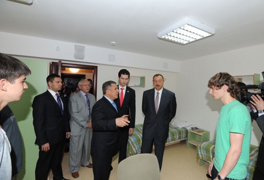 Prezident İlham Əliyev 2013-cü ildə Kazanda keçiriləcək XXVII Universiadanın kəndi ilə tanış olmuşdur
