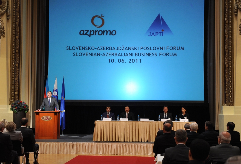 Azərbaycan-Sloveniya biznes forumu keçirilmişdir
