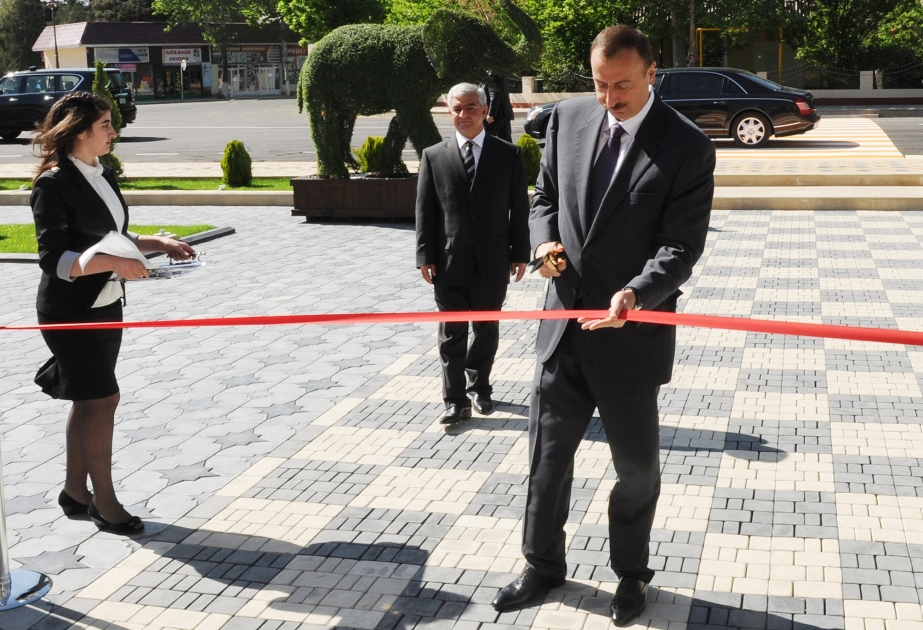 Ağcabədi şəhərində Şahmat Məktəbinin yeni binası istifadəyə verilmişdir