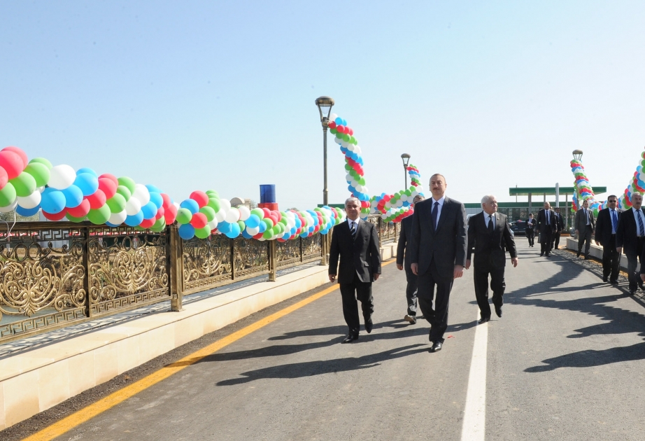 Ağcabədi-Qaradolaq-Kəbirli avtomobil yolunun 24,5 kilometrlik hissəsi yenidənqurmadan sonra açılmışdır
