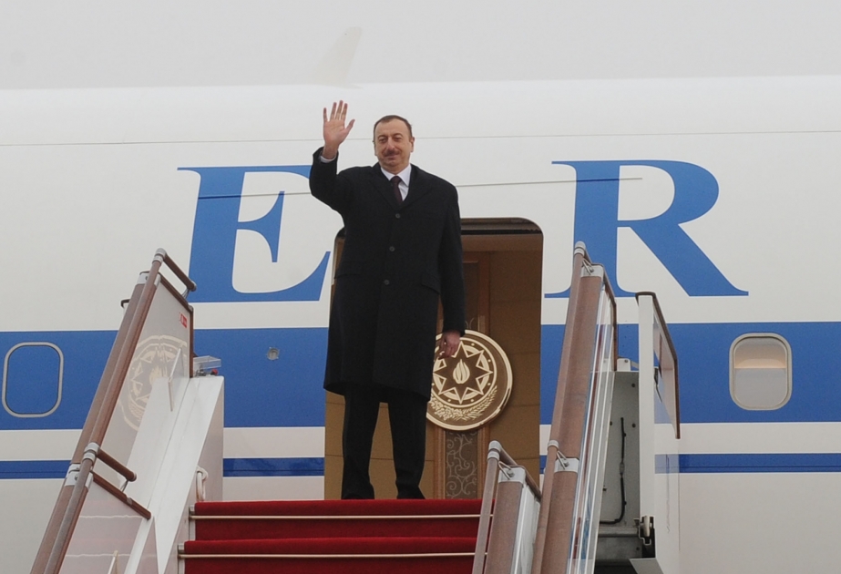 Azərbaycan Respublikasının Prezidenti İlham Əliyevin Rusiya Federasiyasına işgüzar səfəri