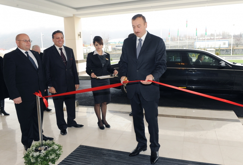 Qəbələdə daha bir beşulduzlu otel - “Qafqaz Sport Hotel” açılmışdır