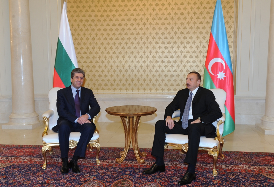 Azərbaycan və Bolqarıstan prezidentlərinin təkbətək görüşü