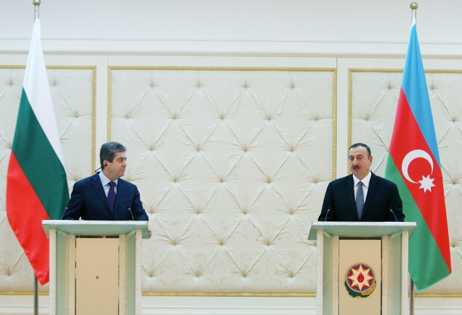 Azərbaycan və Bolqarıstan prezidentləri mətbuata bəyanatlarla çıxış etmişlər