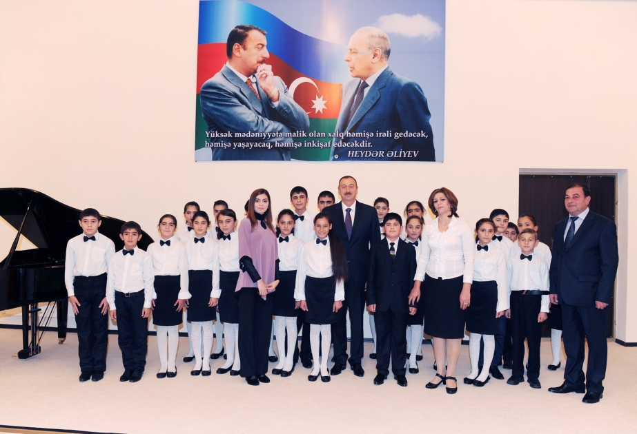Ağsuda Uşaq-Gənclər Bədii Yaradıcılıq Mərkəzi açılmışdır