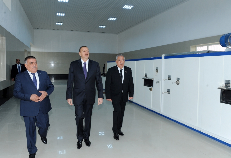 Ağsuda yeni çörək zavodu istifadəyə verilmişdir