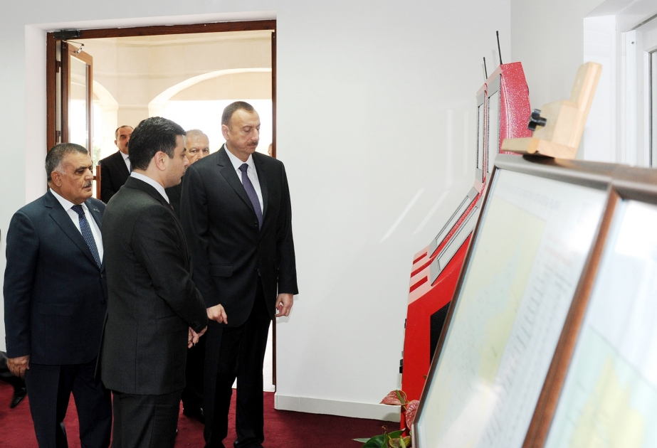 Ağsuda Regional Qaz İstismar Sahəsinin açılışı olmuşdur