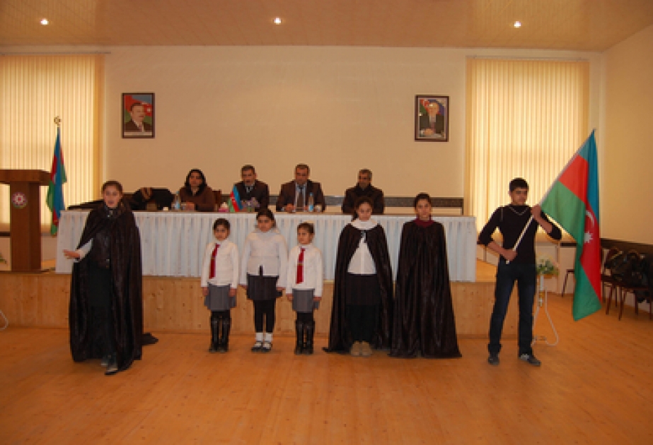 Masallıda “Xocalı soyqırımı XX əsrin ən böyük faciəsidir” mövzusunda tədbir keçirilmişdir