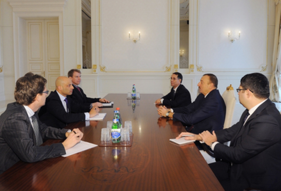 Le Président azerbaïdjanais Ilham Aliyev a reçu le représentant spécial du Secrétaire général de l’OTAN pour le Caucase du Sud et l’Asie Centrale