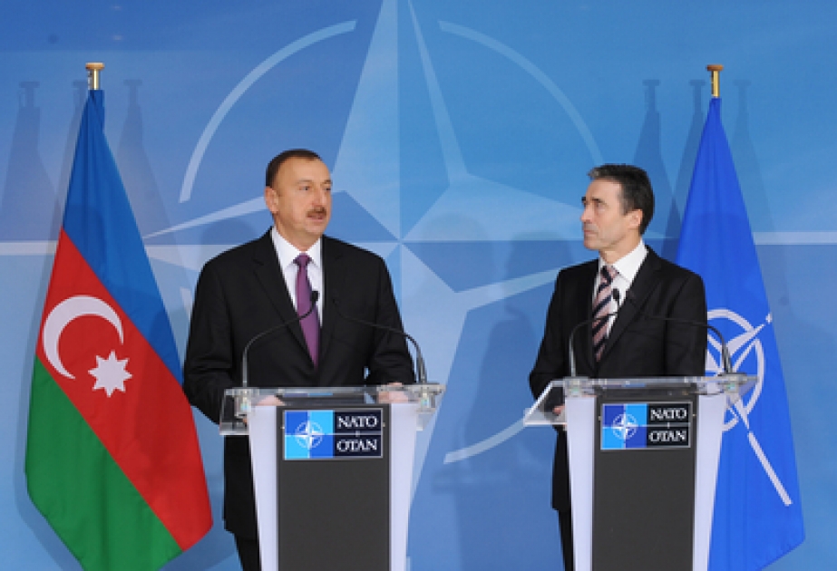 La déclaration conjointe du Président azerbaïdjanais Ilham Aliyev et du Secrétaire Général de l’OTAN Anders Fogh Rasmussen