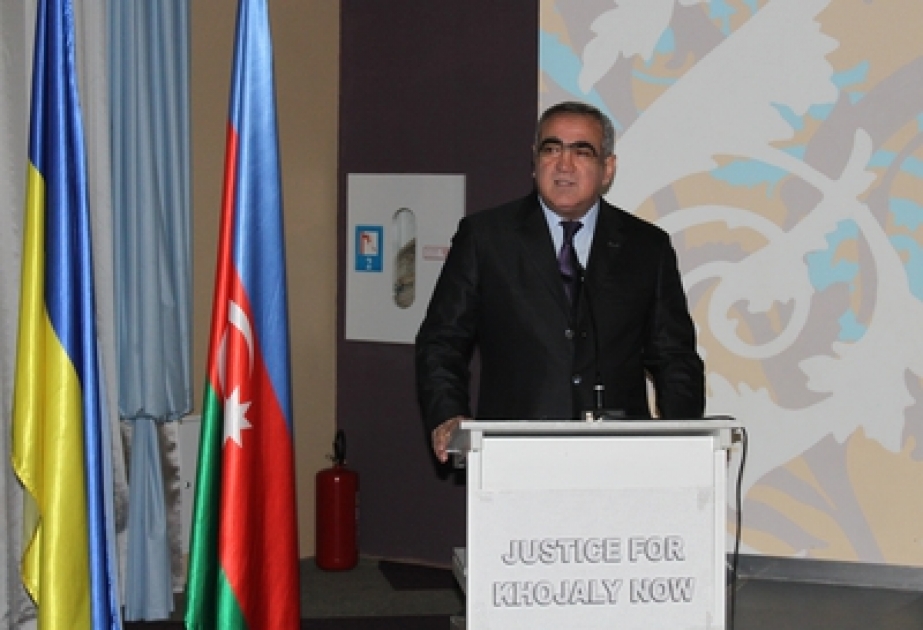 Donetskdə Xocalı soyqırımı qurbanlarının xatirəsi yad olunmuşdur