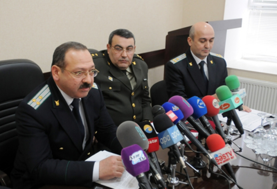 Baş Prokurorluqda Ermənistan silahlı qüvvələri tərəfindən Xocalı şəhərində törədilmiş soyqırımı ilə bağlı Hərbi Prokurorluqda istintaq olunan cinayət işlərinə dair brifinq keçirilmişdir