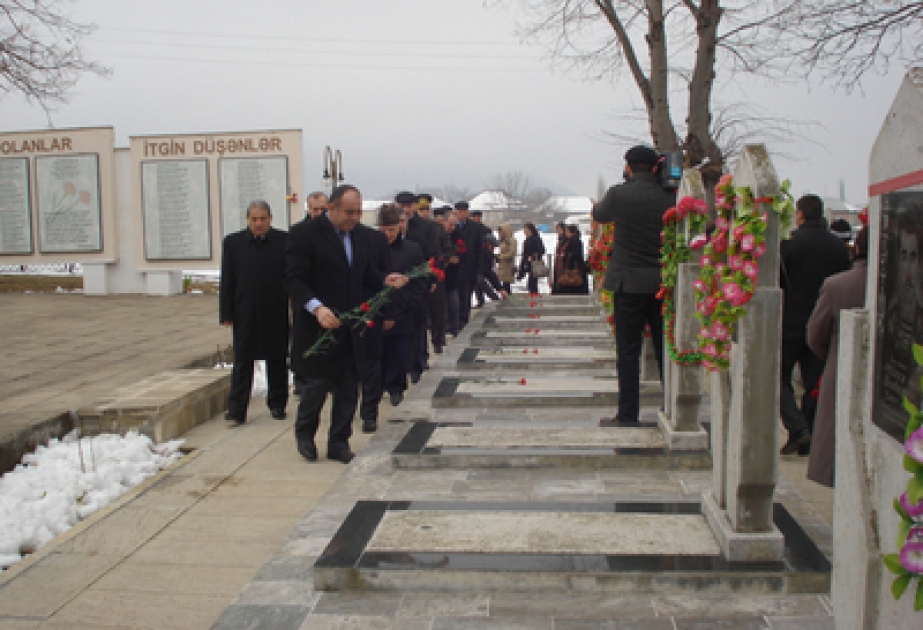 Qaxda Xocalı faciəsi qurbanlarının xatirəsi anılmışdır