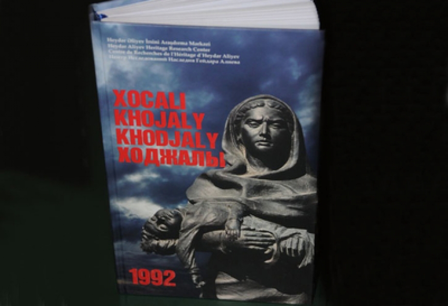 Heydər Əliyev İrsini Araşdırma Mərkəzinin yeni nəşri–“Xocalı-1992” kitabı çapdan çıxmışdır