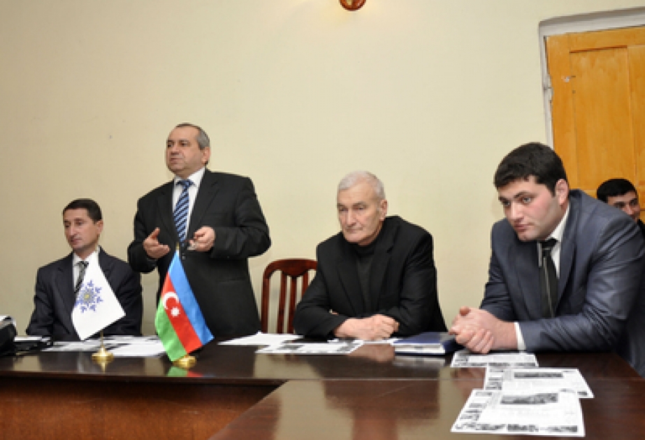 YAP Ağcabədi rayon təşkilatında Xocalı faciəsinin ildönümü ilə bağlı tədbir keçirilmişdir