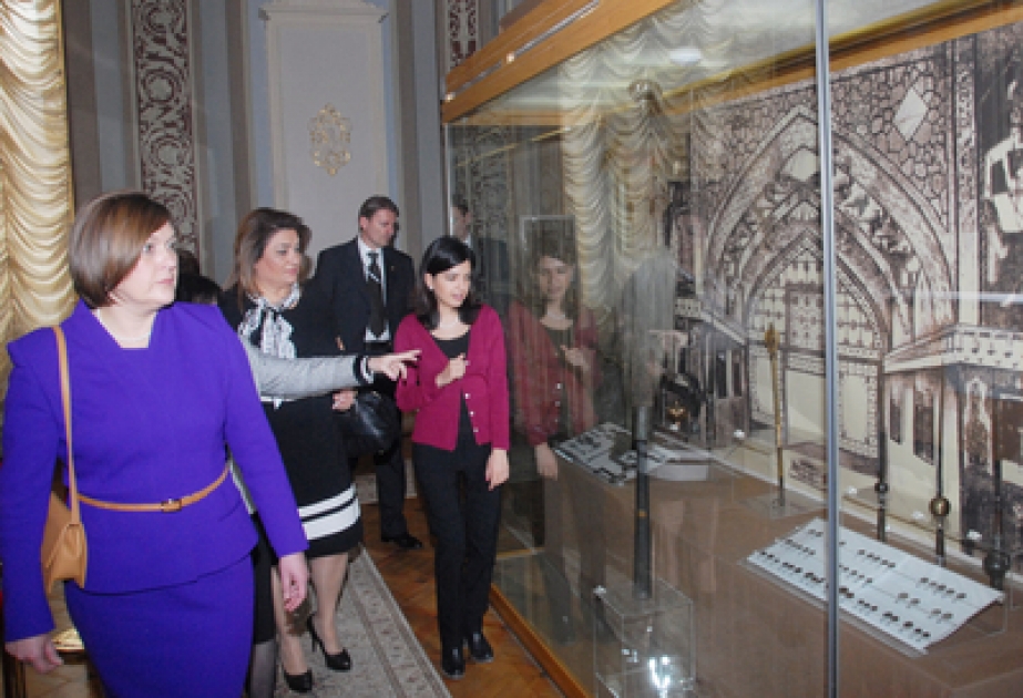 Tatjana Josipovic au Musée National d’Histoire de l’Azerbaïdjan