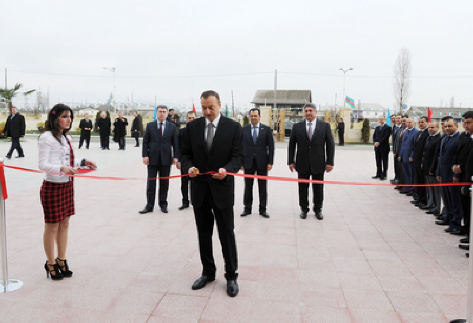 Le Président Ilham Aliyev a participé à l’inauguration du Complexe sportif olympique d’Astara