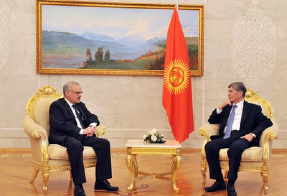 Le Premier Ministre azerbaïdjanais a rencontré le Président kirghiz