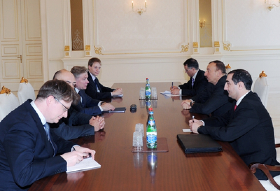 Le Président azerbaïdjanais Ilham Aliyev a reçu la délégation conduite par Audronius Azubalis, ministre lituanien des Affaires étrangères