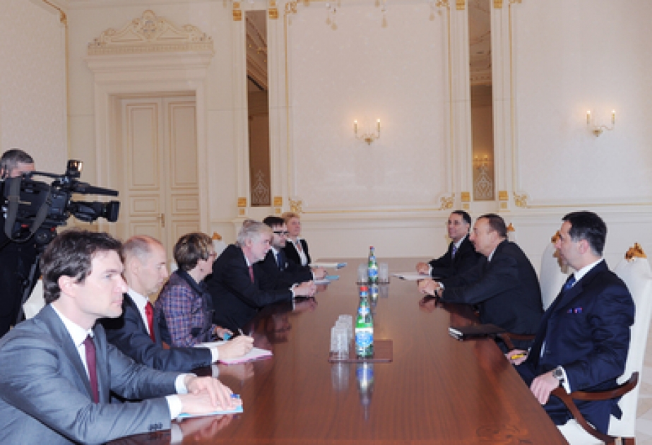 Le Président azerbaïdjanais Ilham Aliyev a reçu la délégation conduite par Erkki Tuomioja, ministre finlandais des Affaires étrangères