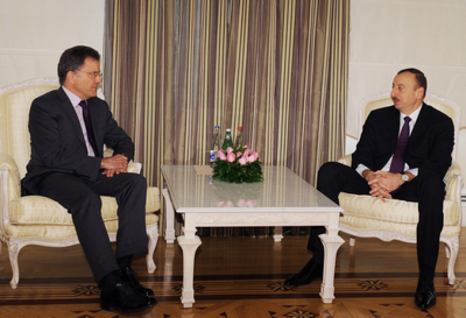 Le Président Ilham Aliyev a reçu l’ambassadeur de France en Azerbaïdjan