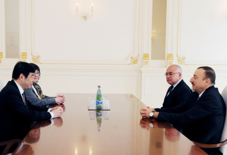 Le Président azerbaïdjanais Ilham Aliyev a reçu Kunio Mikuriya, secrétaire général de l’Organisation Mondiale des Douanes