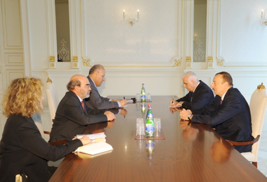 Le Président azerbaïdjanais Ilham Aliyev a reçu la délégation conduite par José Graziano da Silva, directeur général de l’Organisation des Nations Unies pour l’alimentation et l’agriculture