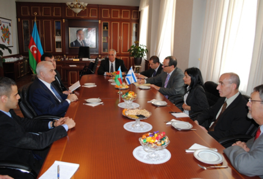 Azerbaijan’s Minister of Agriculture meets with Israeli Minister of Agriculture and Rural Development