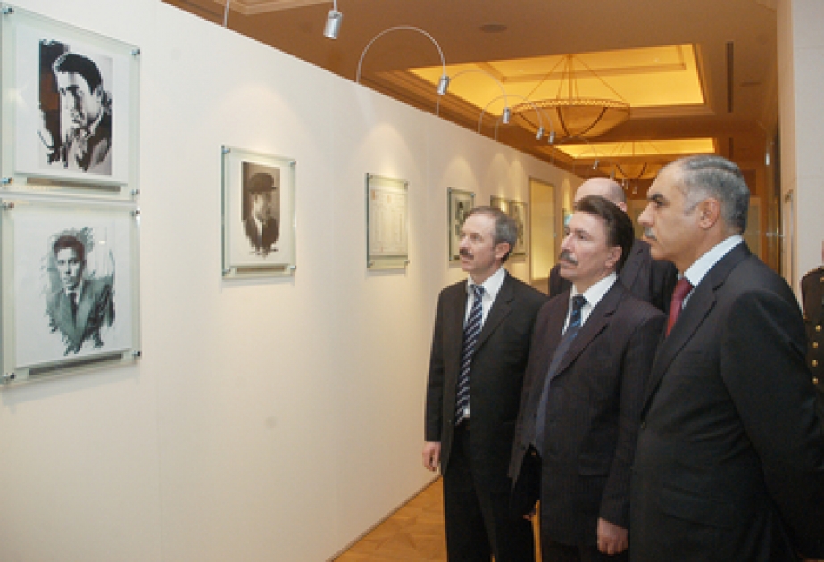 Les hôtes ukrainiens ont visité la Fondation Heydar Aliyev