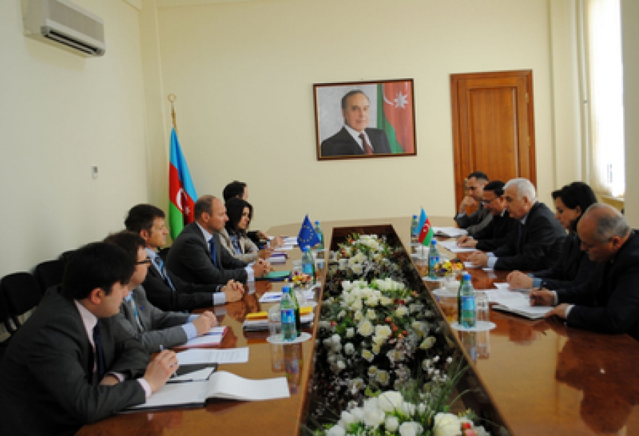 Azerbaijan`s Agriculture Minister meets Head of EU delegation
