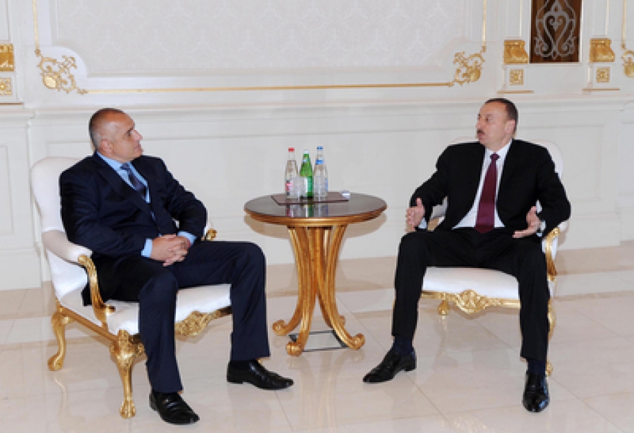 Le Président azerbaïdjanais Ilham Aliyev a reçu le Premier ministre bulgare
