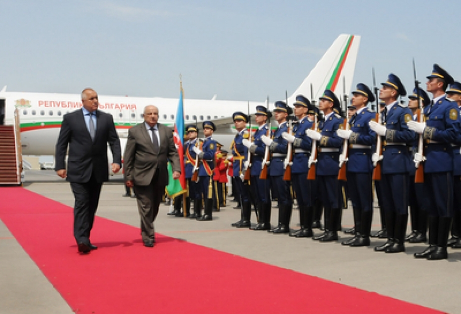 Le Premier ministre bulgare Boïko Borissov est venu en visite officielle en Azerbaïdjan