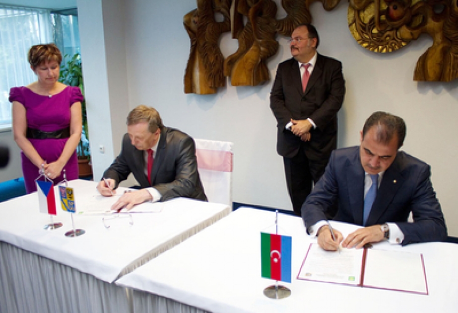 Un mémorandum a été signé entre Gandja et Olomouc